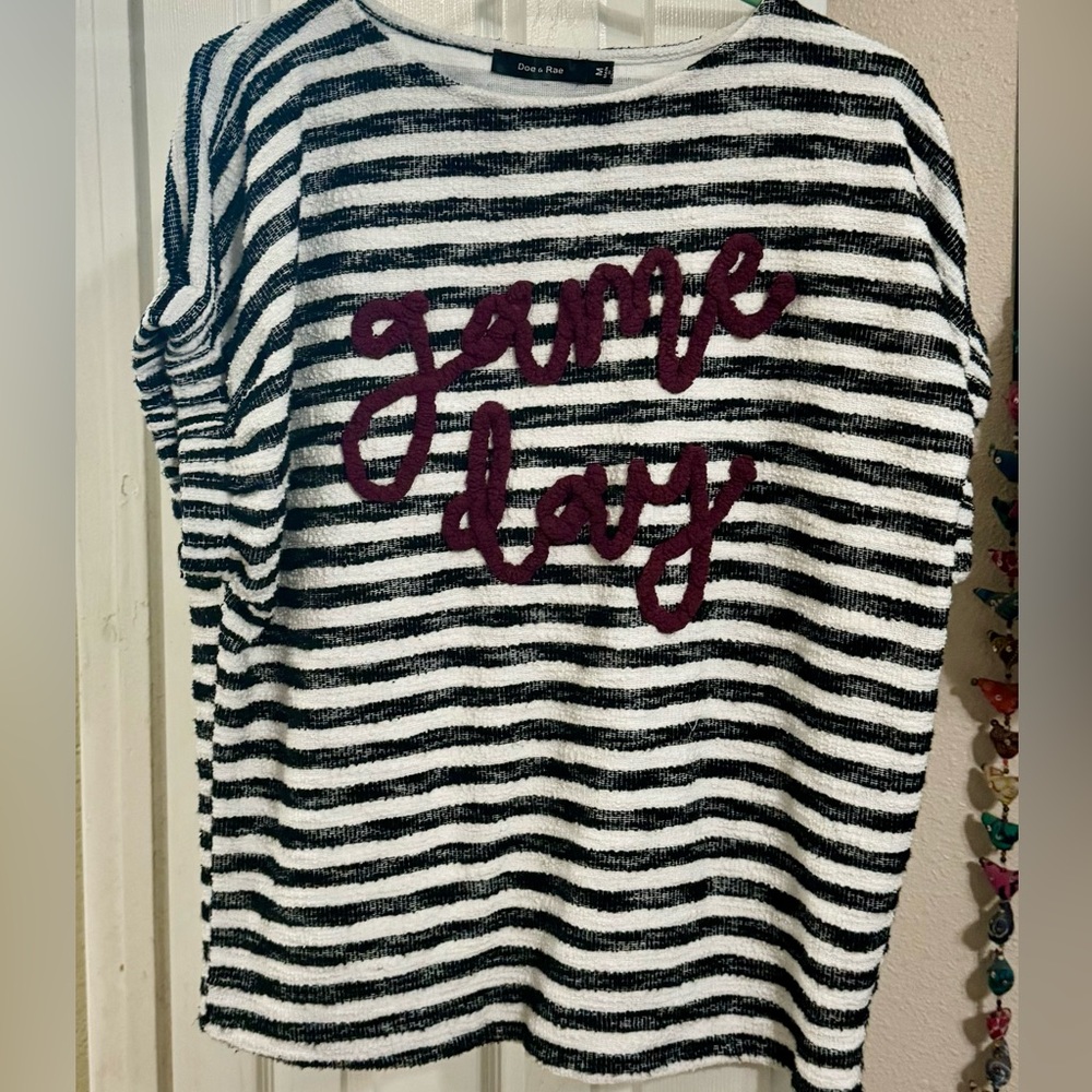 GaMe DaY shirt - Maroon